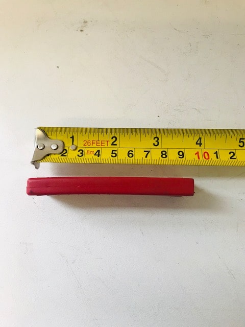 ALKO PLASTIC COVER RED T/S COUPLING HANDLE BRAKE LEVER. 610939.