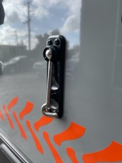 Jayco Camper Black Door Latch. C2793Q