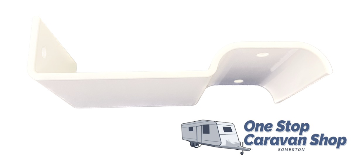 Coast Adjustable Roof Rack Top Mount Bracket - White