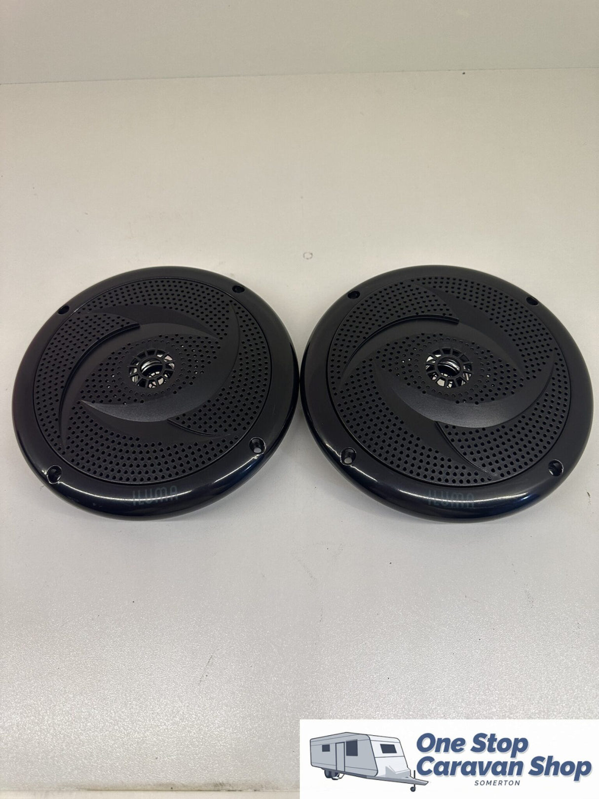 ILUMA 6.5" Dual Cone Ultra Slim Marine Speaker (Black)