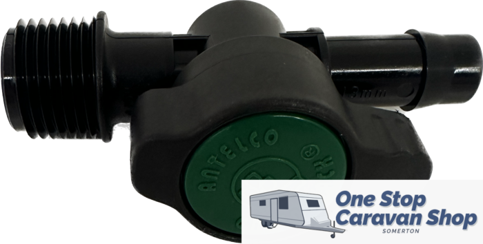 Antelco 13mm x 1/2MNPT "Green Back" Valve