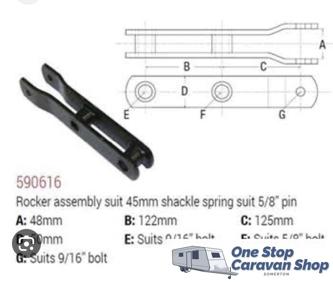 SPRING TANDEM CENTRE ROCKER FABRICATED
