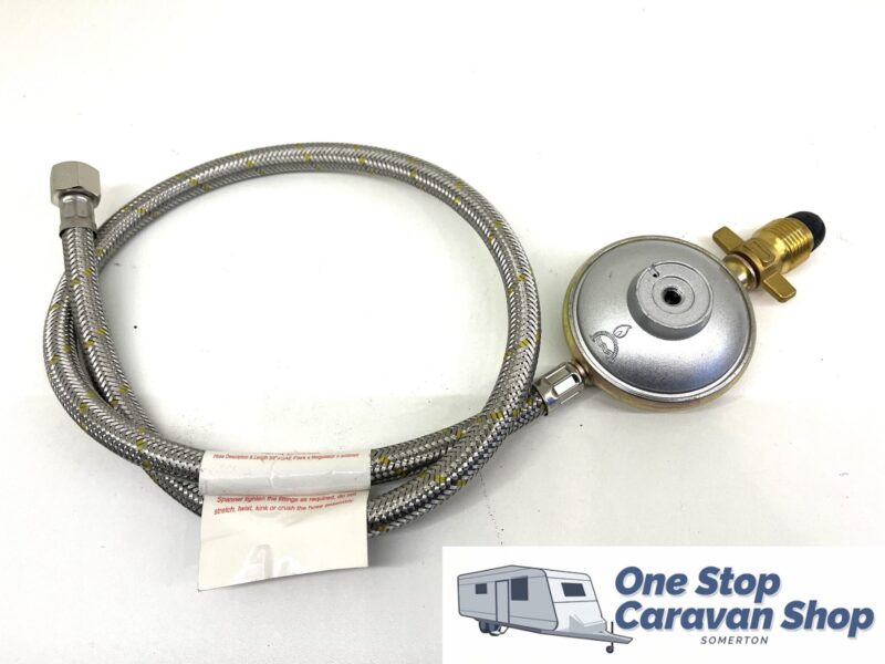 900mm 3/8" FSAE Flare x Regulator Gas Hose - Weber