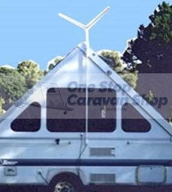 FOLDAWAY TALLBOY ANTENNA TO SUIT WIND UP CAMPER CARAVAN CAMPER