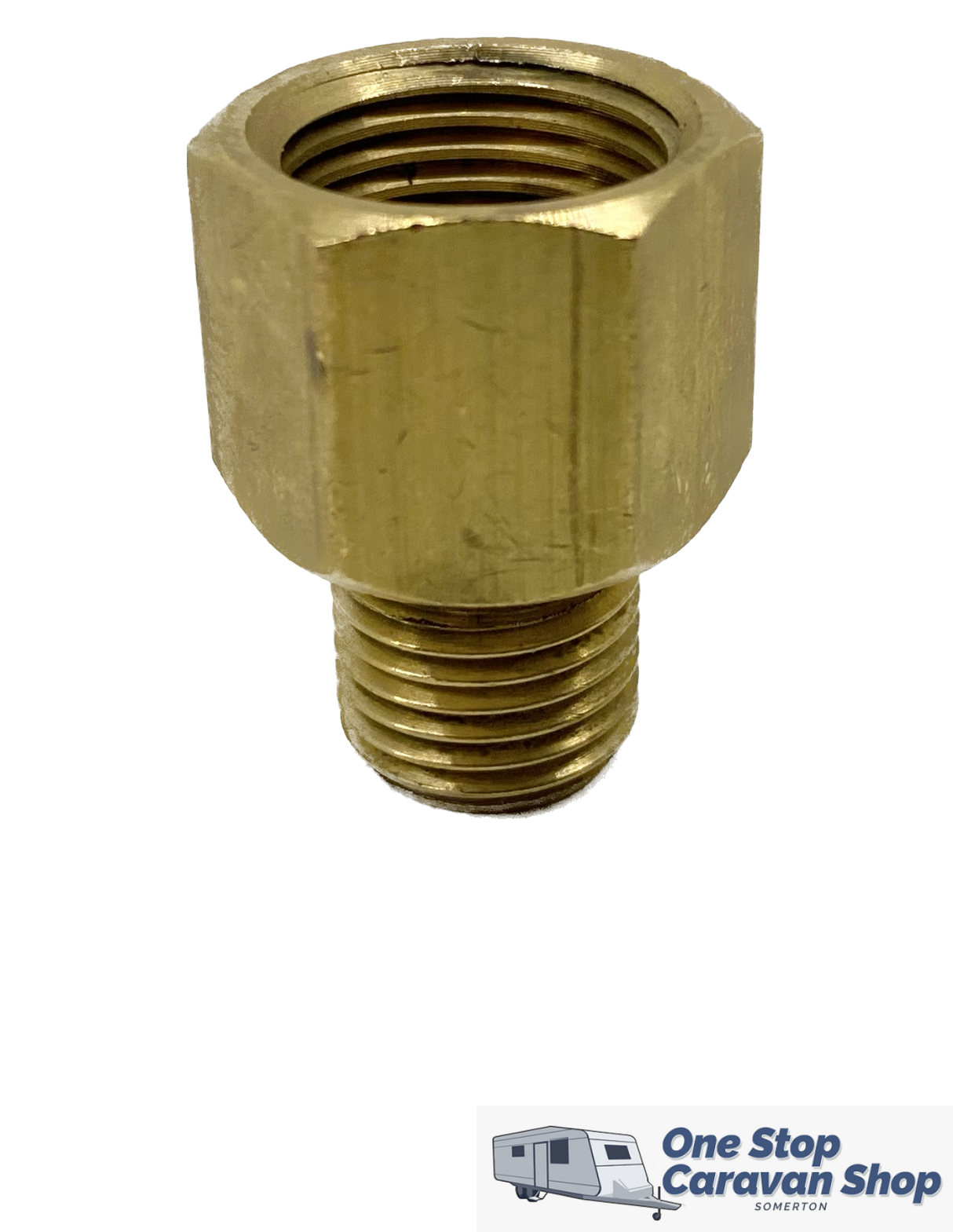 Gas Bayonet Hose 2m 1/4 with Adapter to suit 3/8" Webber BBQ