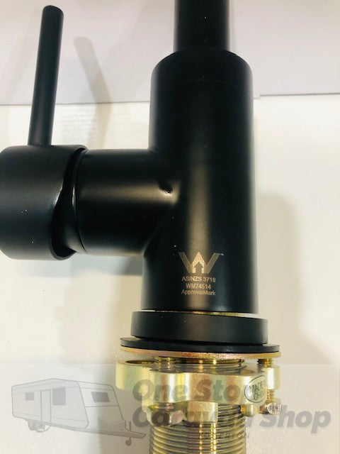 Kitchen Mixer Tap Faucet Basin Laundry Sink - BLACK