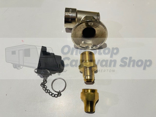 Gas Bayonet Fitting Kit 3/8