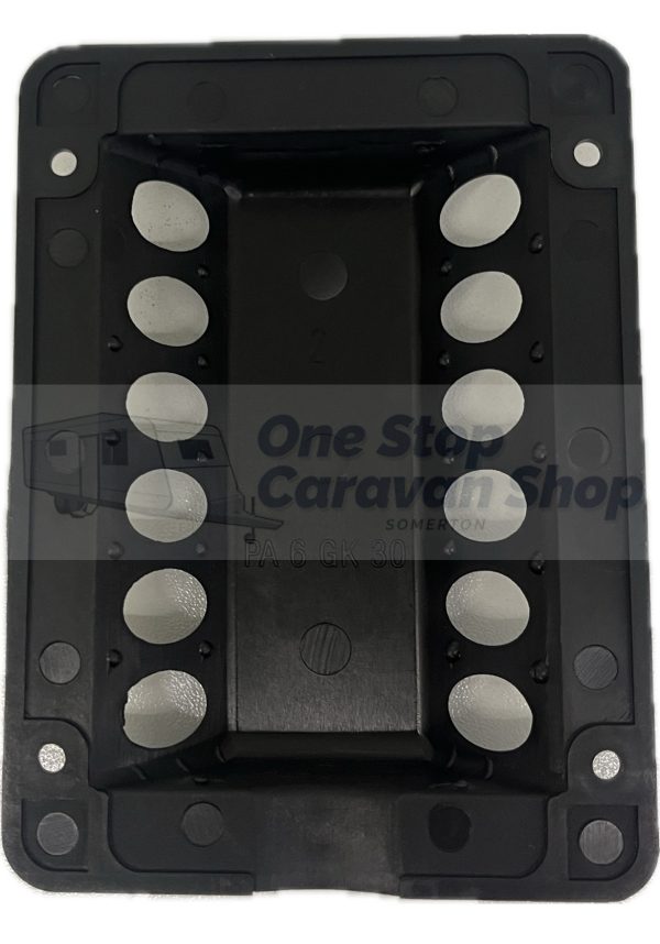 Dometic Gas Flue Kit Cover only - Black