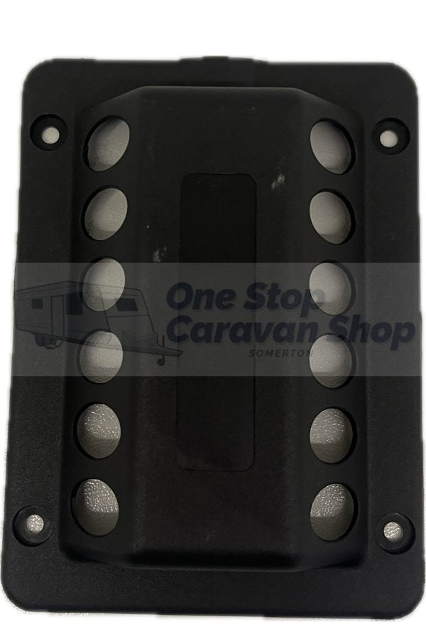 Dometic Gas Flue Kit Cover only - Black