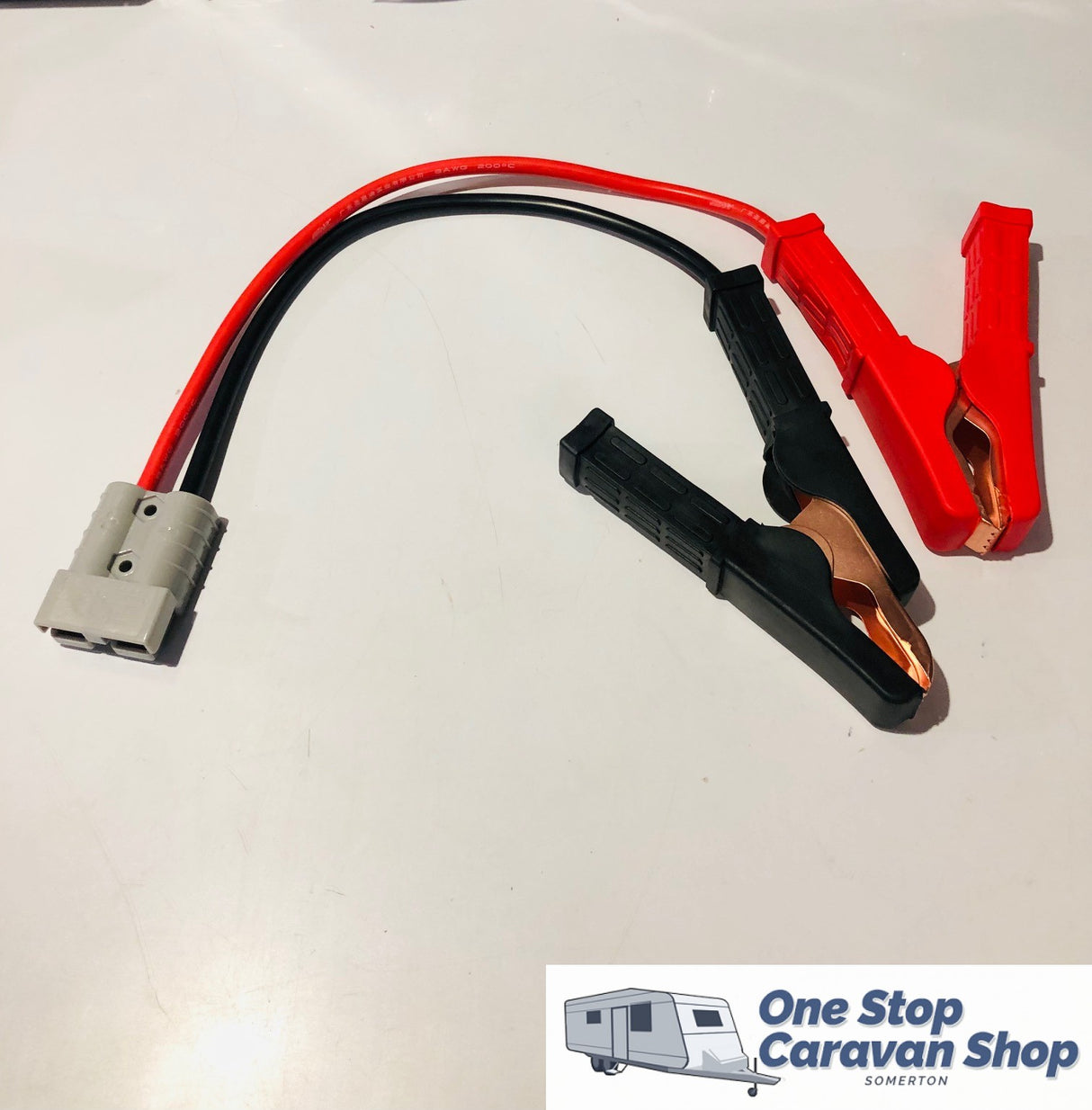 50Amp Anderson style Plug Connector cable to battery alligator clamps