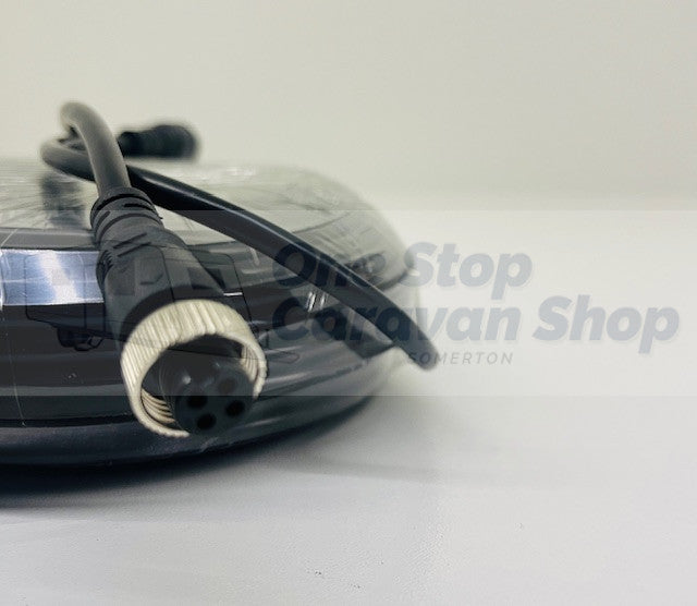 Sphere Caravan Reversing Camera System - 7 inch Rear Mirror Mount Monitor & 1 Camera Black(2 Camera Inputs)