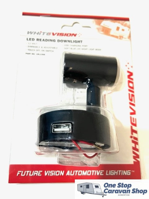 LED Reading Downlight USB - Black