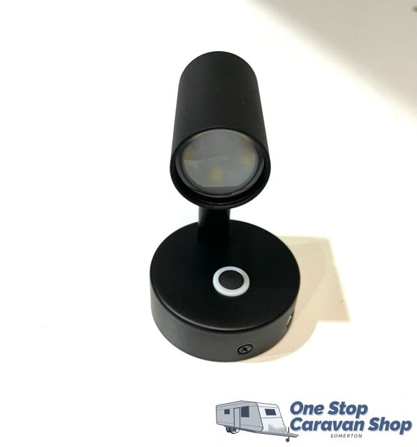 LED Reading Downlight USB - Black