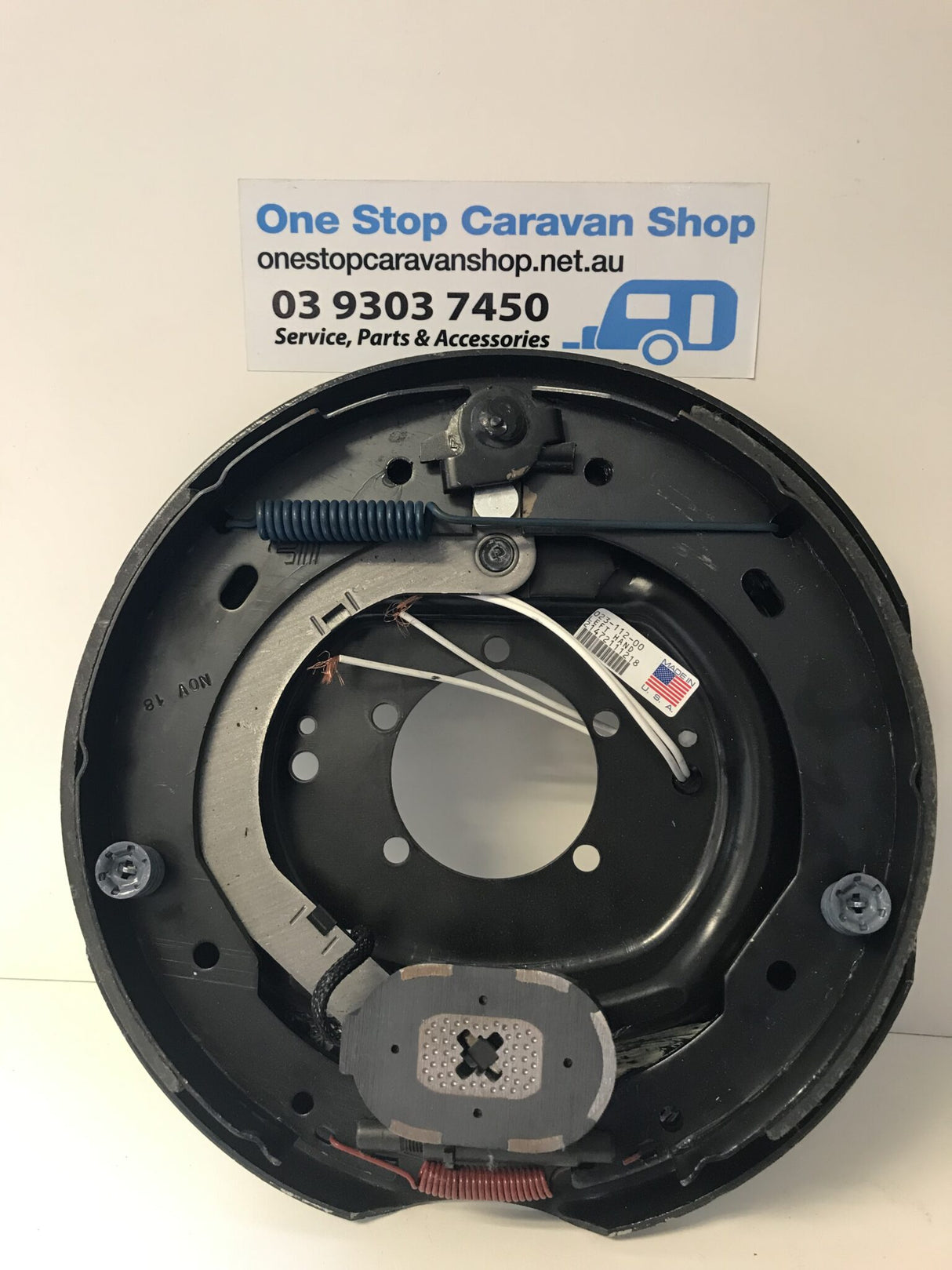 DEXTER Electric Brake Kit 12" X 2" - Left Hand Side - With Park Brake Feature