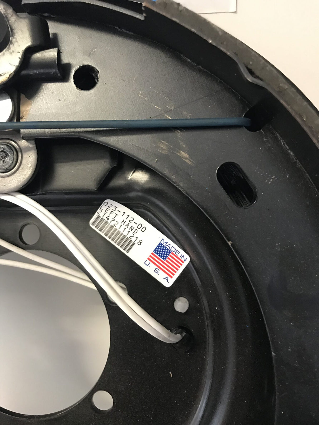 DEXTER Electric Brake Kit 12" X 2" - Left Hand Side - With Park Brake Feature