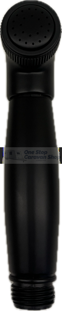 COAST RV Non WaterMarked External Camper Shower Point | Black with 1.5Mtr Hose