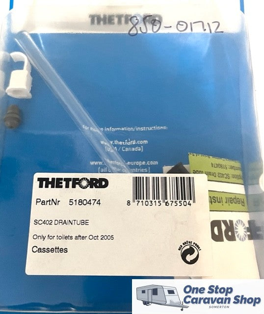 Drain Tube - Suit Thetford C400 Toilets