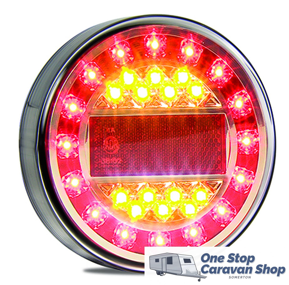 LED Autolamps Stop, Tail, Indicator with Reflector - Lens