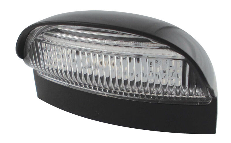 NPL3 LICENCE PLATE LAMP SERIES-Black frame/White frame