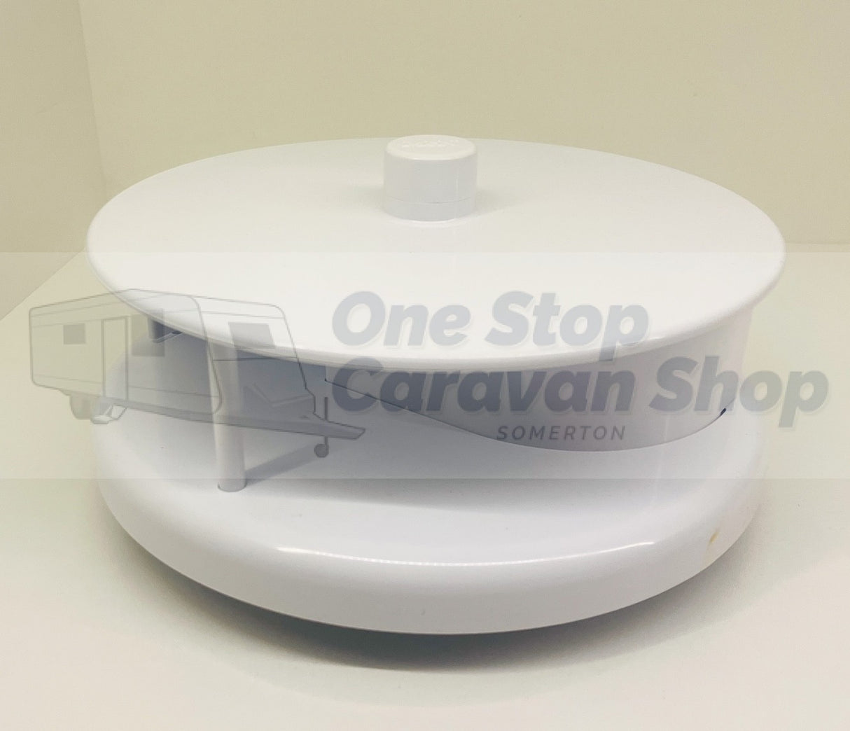 Rotary Vent White PVC