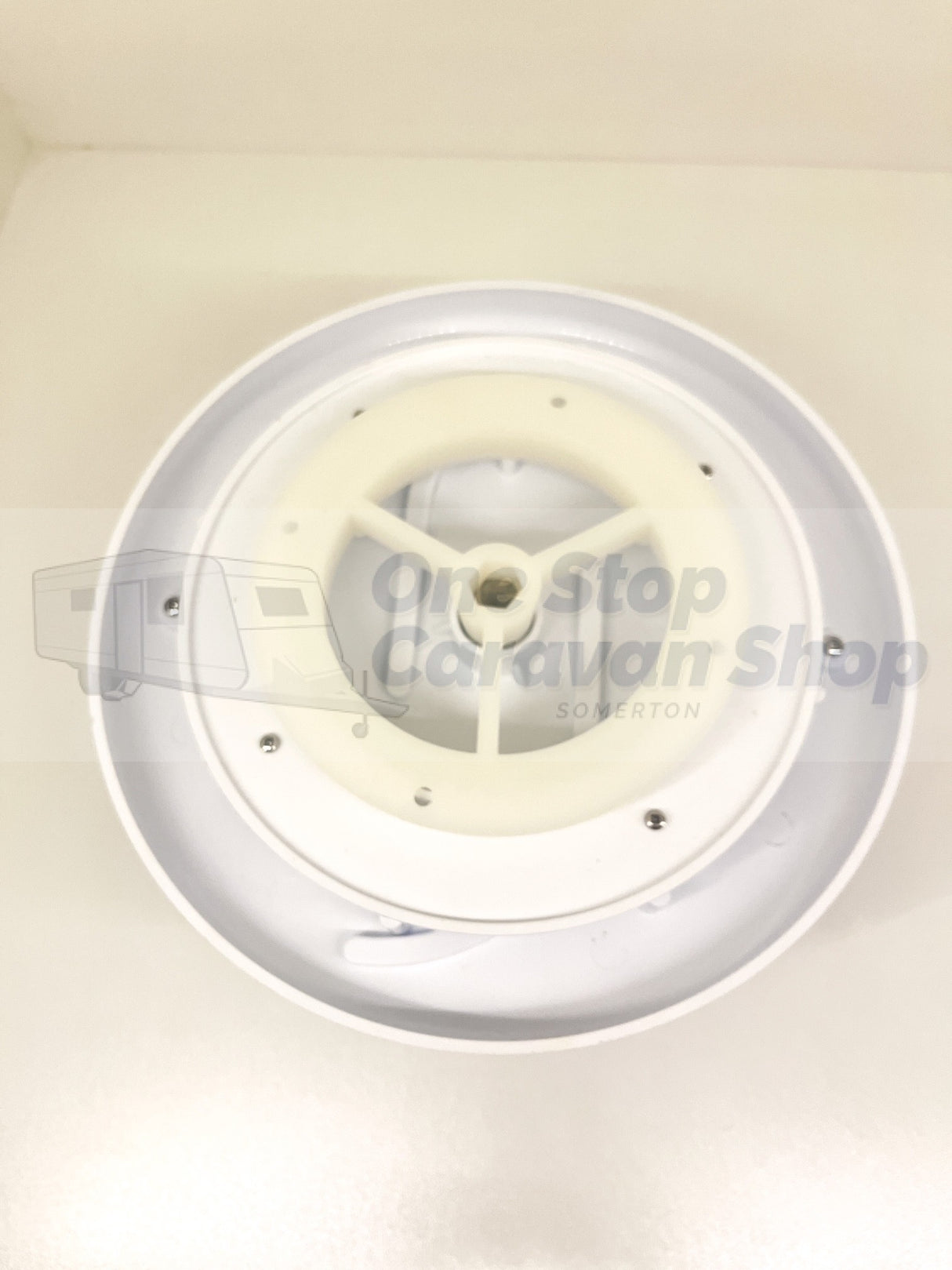 Rotary Vent White PVC