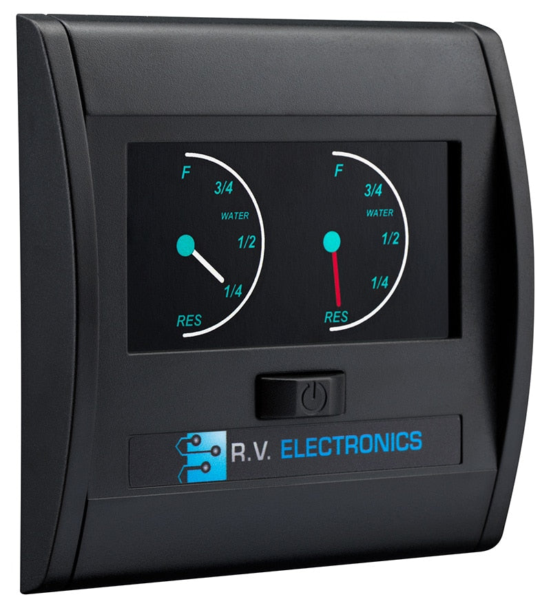 LCD Double Tank Water Level Indicator