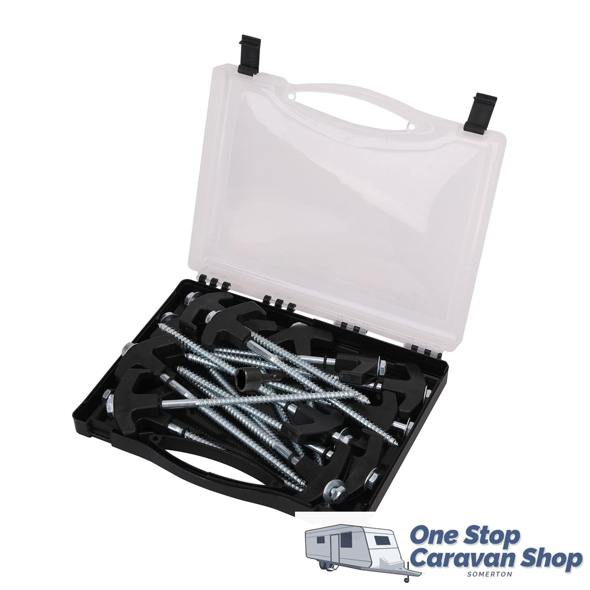 Aussie Traveller Screw in Pegs - Black