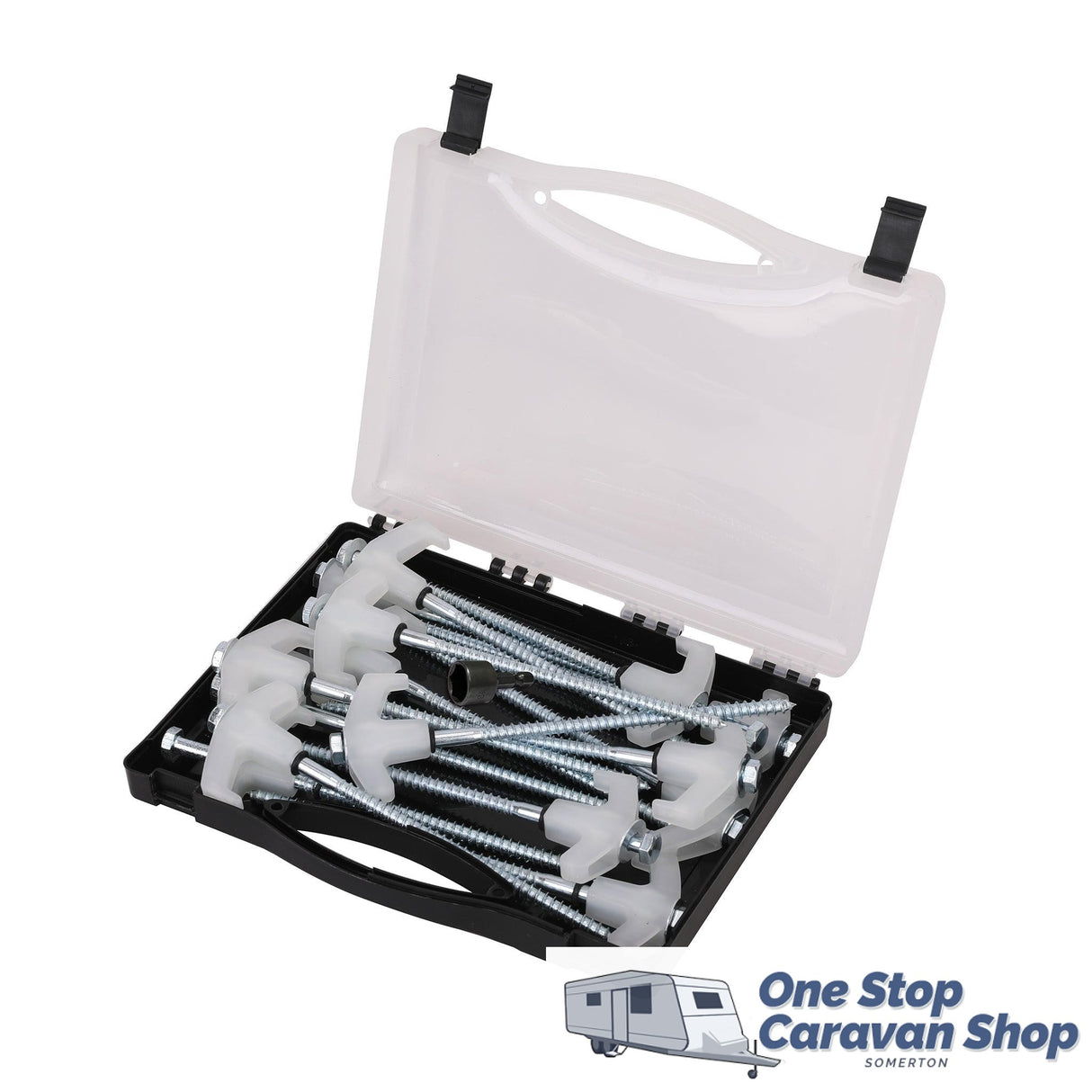 Aussie Traveller Screw in Pegs - Lumo