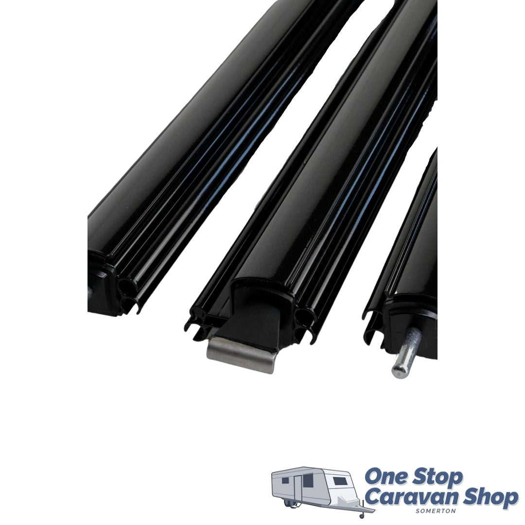 Supex Secura Bar Anti-Flap Kit (Medium Black)