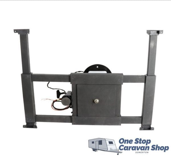 Telescopic 12V Table Leg Black