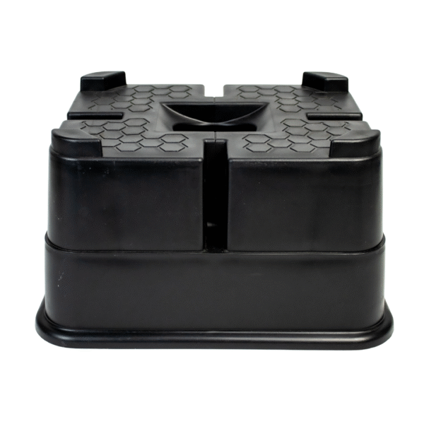 CARAVAN JACK & JOCKEY WHEEL BLOCK - rated 6t