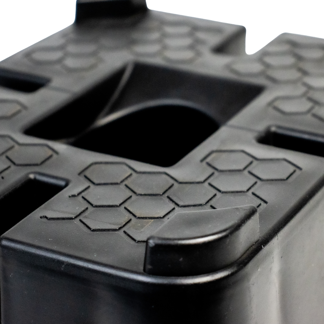 CARAVAN JACK & JOCKEY WHEEL BLOCK - rated 6t