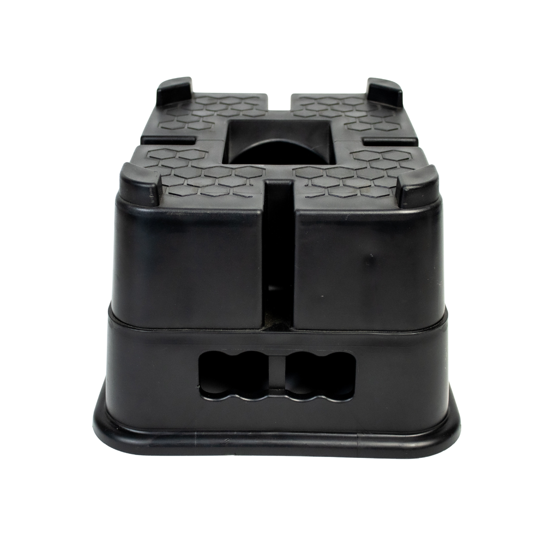CARAVAN JACK & JOCKEY WHEEL BLOCK - rated 6t