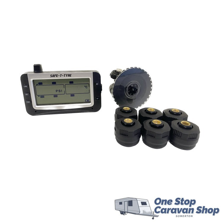 Safe-T-Tyre ST-3000 Tyre Pressure Monitoring System-6 sensors