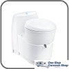 Thetford C223 CS Cassette Toilet - Swivel Seat / RV Flush / Rear Entry