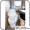 Thetford C223 CS Cassette Toilet - Swivel Seat / RV Flush / Rear Entry