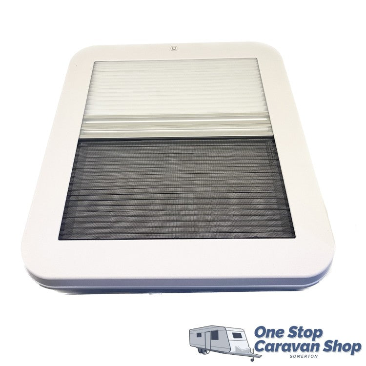 400x400 Sanjo Roof Hatch (Light Grey Acrylic Dome) w/ Lighting