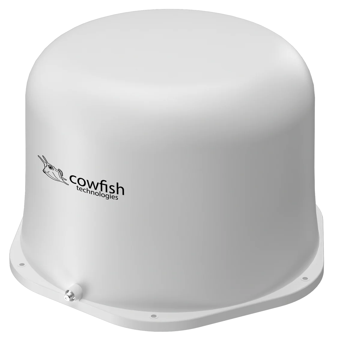 Cowfish VanTenna Premium Package- Side Connectors, White
