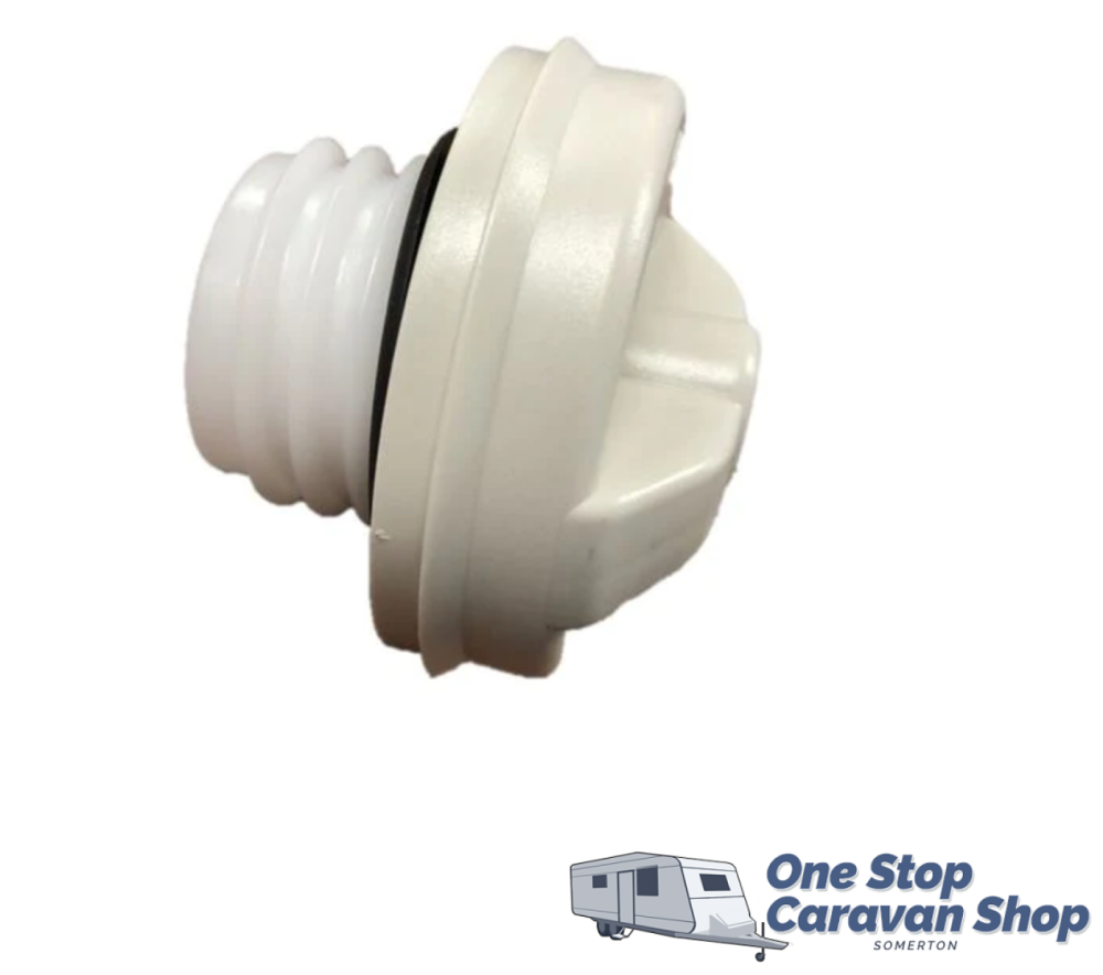 HUME WATER FILLER CAP WHITE WITH 2 KEYS