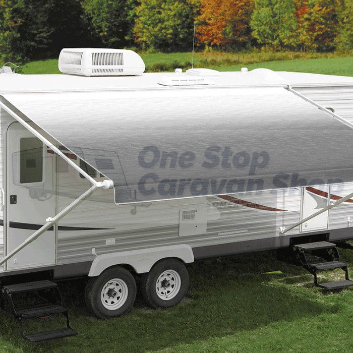 Carefree 7ft Silver Shale Fade Roll Out Awning (No Arms). FF076D00HM,200-36703
