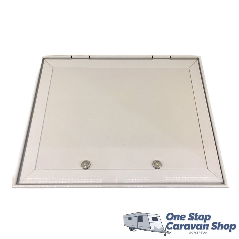 White Aluminium Access Door