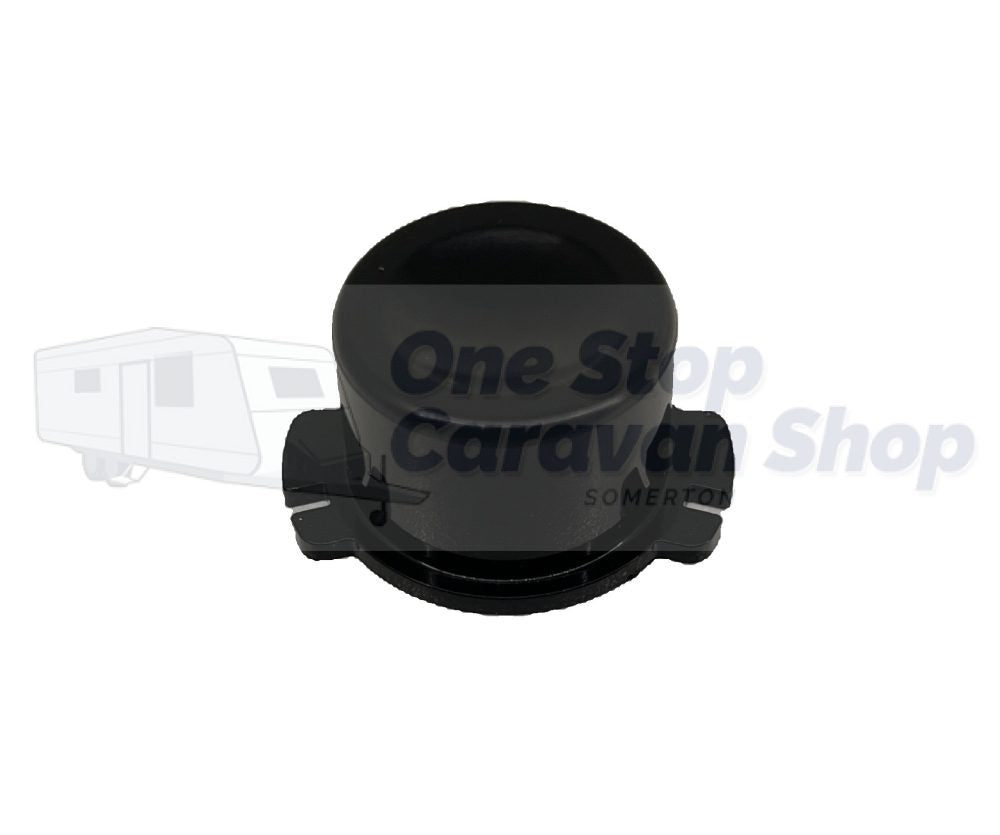 THETFORD PUSH BUTTON FOR SERVICE DOORS 3/4/5/6 - Black