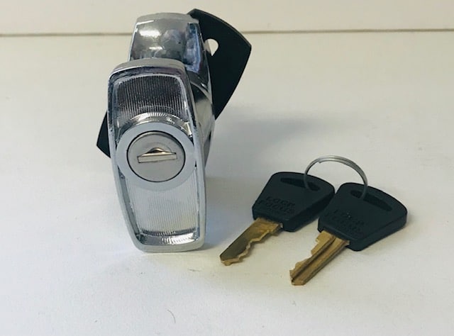 Chrome Boot Lock T Handle to suit Hume boot