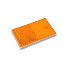 Amber Screw on Reflector (75mm x 45mm)