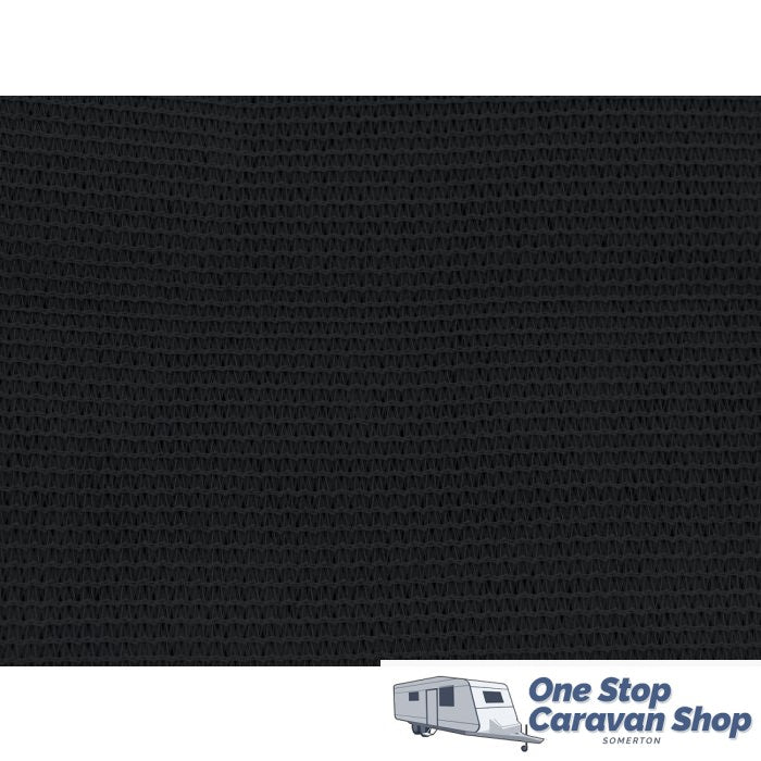 BLACK PRIVACY SCREEN (3.7M X 1.8M) - suit 13ft Awning