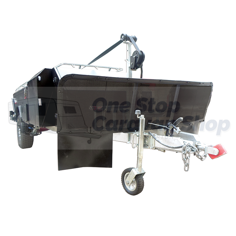 CAMPER TRAILER STONE SHIELD REPLACEMENT RIP STOP MESH - 450-06614