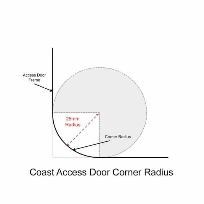 Coast Access Door 5 White