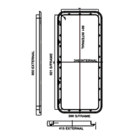 Coast Access Door 9 Black