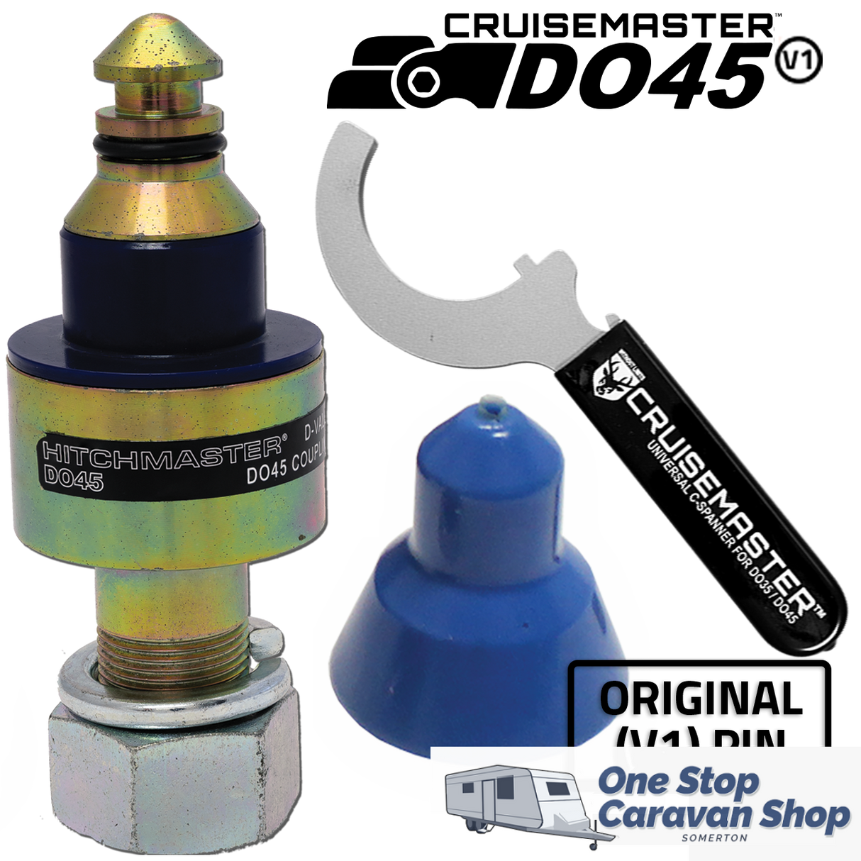 Tow Pin - DO45 V1 Kit (1 1/4" - 32mm Shank)