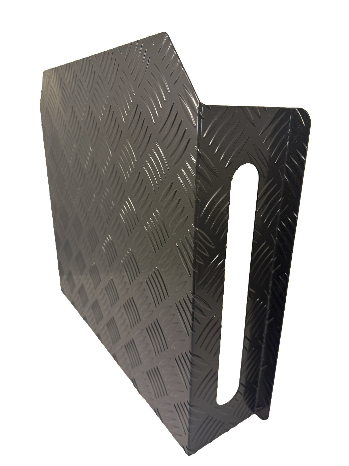 Diesel Tank Cover Double Side for Fuel Tank 10/15L - Black or Dark Grey Checkerplate